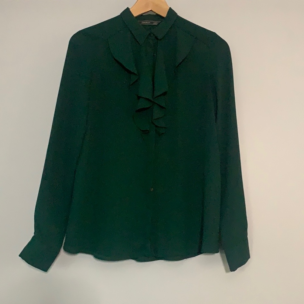 Zara Button-Down Work Shirt